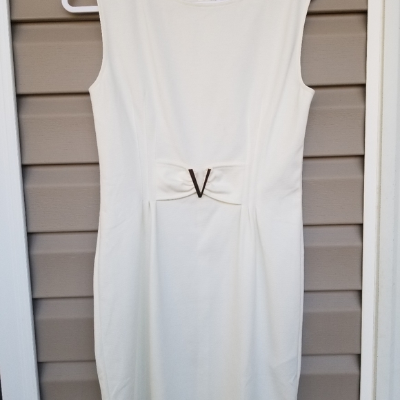 White VENUS Tank Dress, Size 10 - Picture 5 of 7